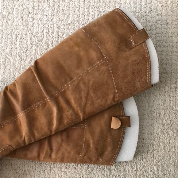 Cricket Dark Tan Report Tall Boot Size 8.5 - Picture 6 of 8